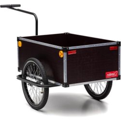 Roland Jumbo B cykeltrailer med h�j tr�karm (175L)