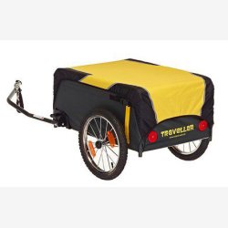 Cykeltrailer Roland Traveller med lavt trkarm - 762 x 510 x 344
