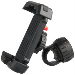 Telefonholder til cykel Mirage Zero-Six Mr. Mussie - justerbar 17-9 cm - sort