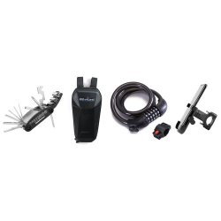 PRO-mounts styrtaske med tilbehrsst til el lbehjul