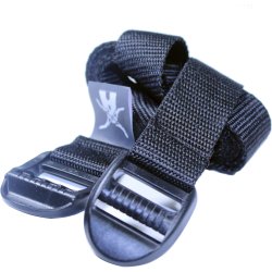 Melia monteringsstropper til babyindsatsen 2x160 cm - sort