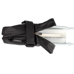 Schwalbe sadeltaske Aerothan inkl. slange SV16E +2 dkjern