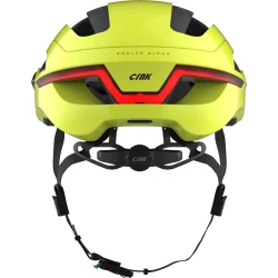 CRNK smart Bluetooth cykelhjelm Angler Alpha lime L 57-63 cm