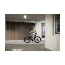 CRNK smart Bluetooth cykelhjelm Angler Alpha metallic sort L 57-63 cm