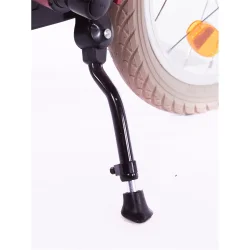 Alpina Cargo 16" pigecykel med fodbremse, frontlad - berry r�d