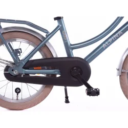 Alpina Cargo 16" pigecykel med fodbremse, frontlad - st�lbl�