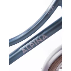 Alpina Cargo 16" pigecykel med fodbremse, frontlad - st�lbl�