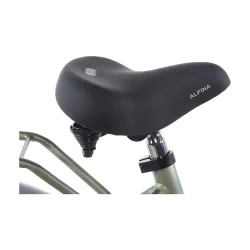 Alpina Cargo 20" pigecykel med fodbremse, frontlad - fl�jlsgr�n