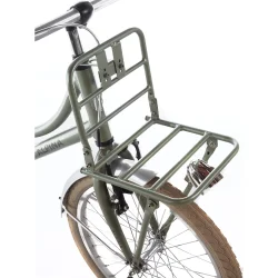 Alpina Cargo 20" pigecykel med fodbremse, frontlad - fl�jlsgr�n