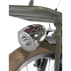 Alpina Cargo 22" pigecykel med fodbremse, frontlad - fl�jsgr�n