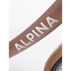 Alpina Clubb 20" pigecykel med fodbremse og frontlad - Rose Gold
