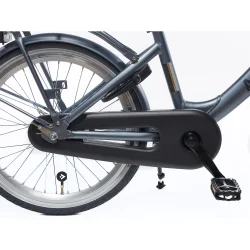 Alpina Clubb 22" pigecykel med fodbremse og frontlad - satinbl�