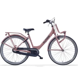 Alpina Clubb 24" pigecykel med 3 gear, fodbremse - Dessert pink