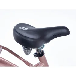 Alpina Clubb 24" pigecykel med 3 gear, fodbremse - Dessert pink