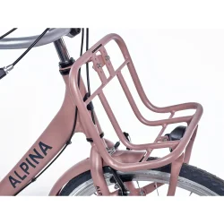 Alpina Clubb 24" pigecykel med 3 gear, fodbremse - Dessert pink