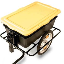 Roland cykeltrailer cykelanhnger Big Boy 90L, 16" - lavt trkarm