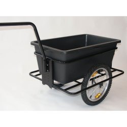 Roland cykeltrailer cykelanhnger Big Boy 90L, 16" - hj trkarm
