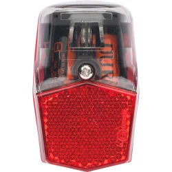 Baglygte AXA Run Compact med batterier - tnd/sluk