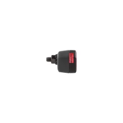 Baglygte til bagageb�rer Axa Juno elcykel 6�12 Volt 80 mm - r�d