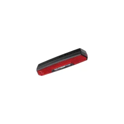 Baglygte til bagageb�rer Axa Juno elcykel 6�12 Volt 80 mm - r�d