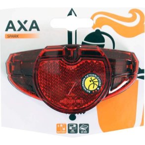 Axa baglygte Spark batteri 50/80 mm