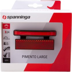 Spanninga baglygte Pimento Stor elcykel 6-48v 80mm