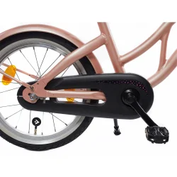 Alpina Ocean 18" pigecykel med fodbremse - misty pink