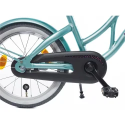 Alpina Ocean 18" pigecykel med fodbremse - soft bl�gr�n