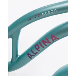 Alpina Ocean 18" pigecykel med fodbremse - soft bl�gr�n