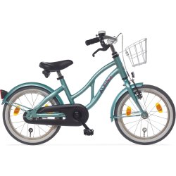 Alpina Ocean 18" pigecykel med fodbremse - soft bl�gr�n