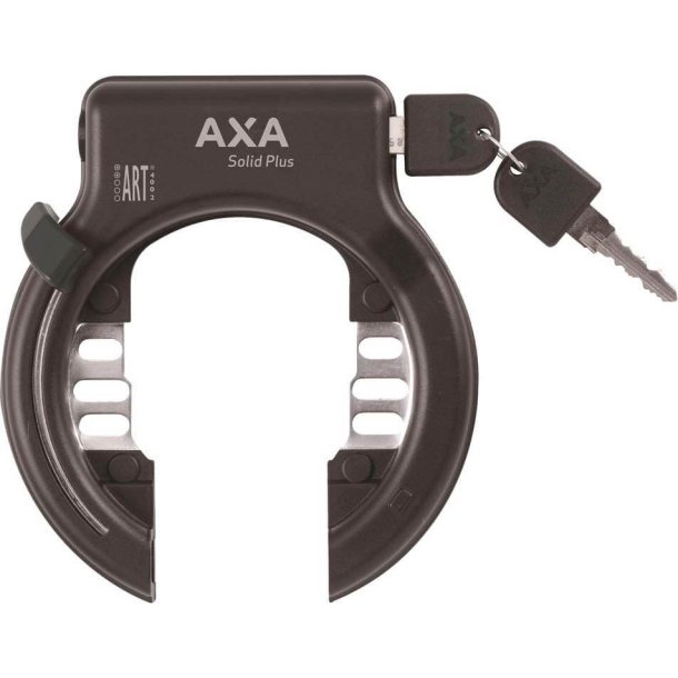 AXA ringls Solid Plus - Godkendt - med plug-in