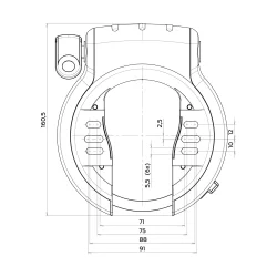 Ringls Axa Defender - sort - godkendt