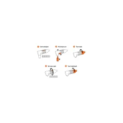 Kdels med kode Axa Absolute C5-90 - sort