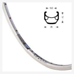 Ryde flg 28 CHRINA ALU 20MM 36/14