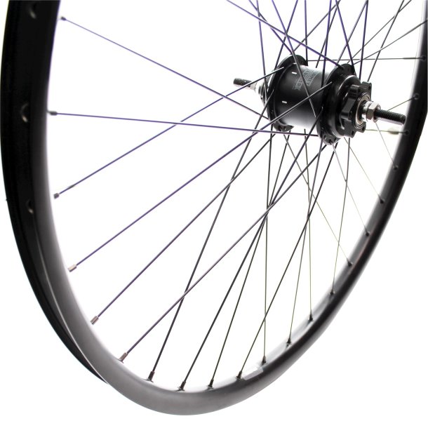 Roland baghjul 28 SA A2K 2-speed Rival26 sort rustfrit stl eger