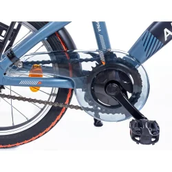 Alpina Yabber 16" drengecykel med fodbremse - bl�