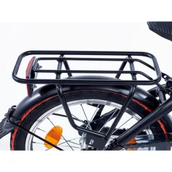 Alpina Yabber 18" drengecykel med fodbremse - m�rkegr�n/sort