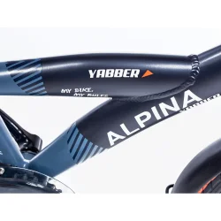 Alpina Yabber 18" drengecykel med fodbremse - bl�