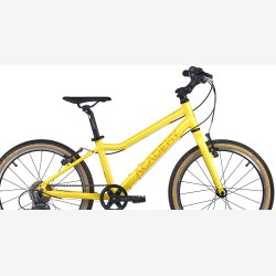 Ultralet 20 tommer gul brnecykel i aliminium med 7 gear