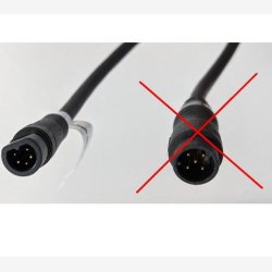 Adapter ved oplader DT batteriery Darfon Trin E5000-E6100 36V-2A