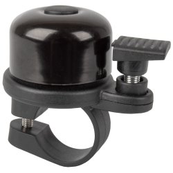 AirBell klokke M-Wave med AirTag holder 31,8mm - sort