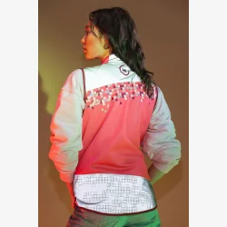 Wowow dame refleksvest Amy Pink - L