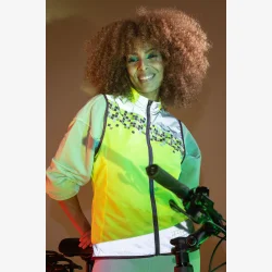 Wowow dame refleksvest Amy Yellow - XXL