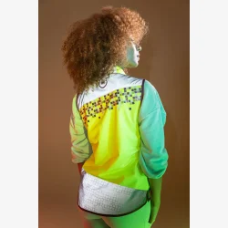 Wowow dame refleksvest Amy Yellow - XXL