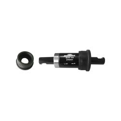 Krankboks Sunrace 136mm /35 med split - Sort