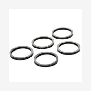 Bagafstand 1 1/8 3mm kulstof