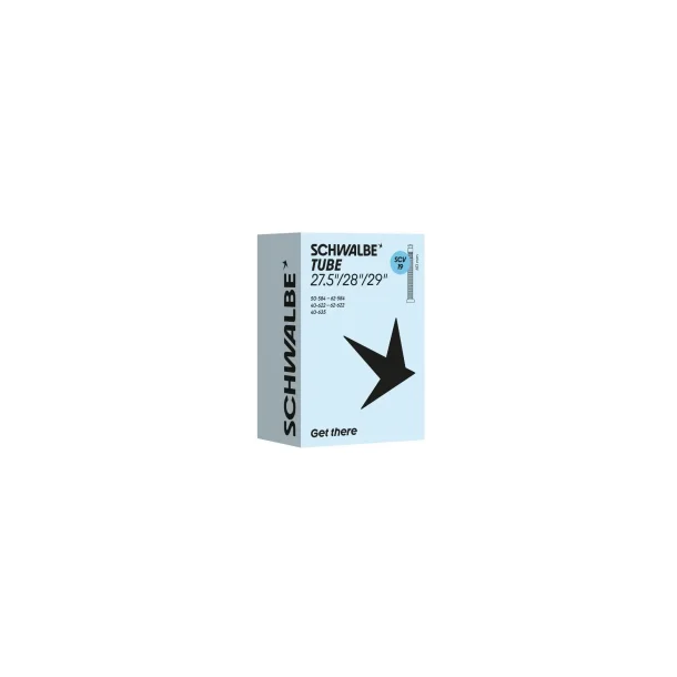 Schwalbe slange SCV19 28 tommer 40/62-584/635 klik ventil 60 mm