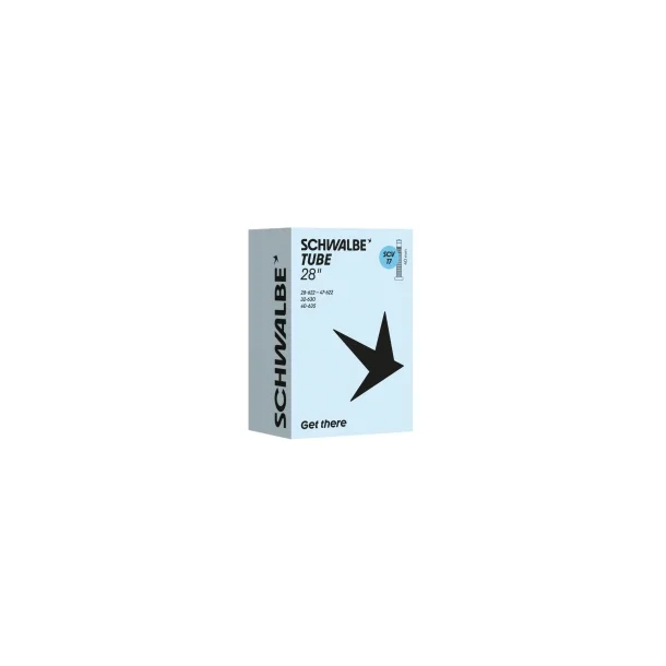 Schwalbe slange SCV17 28 tommer 28/47-622/635 klikventil 40 mm