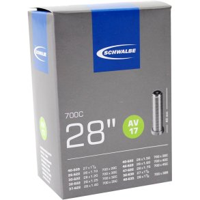 Schwalbe slange AV17 28 x 1,10 - 1,75 AV 40mm