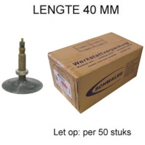 Schwalbe slange SV17 28 X 1,10 - 1,75 FV 40mm WP (50)